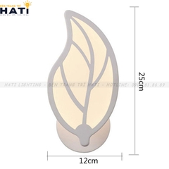 Đèn tường led chiếc lá