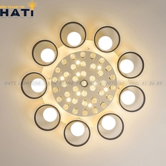 Đèn ốp trần led Lawan 9 cánh