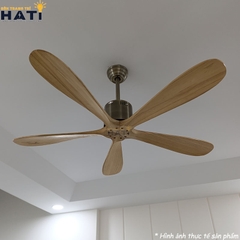 Quạt trần cánh gỗ Elias - CTK52154