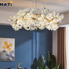 Đèn thả decor vòng nguyệt quế