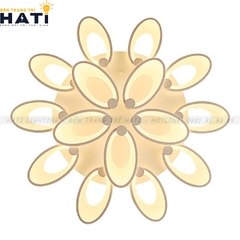 Đèn ốp trần led tai thỏ 15 cánh