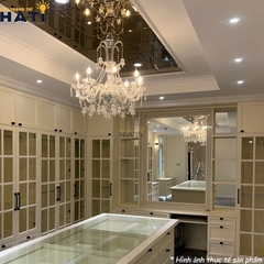 Đèn chùm thủy tinh Danis 8 bóng