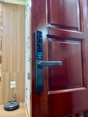 Khóa vân tay cửa nhôm kính  Giovani GSL-582B màu đen