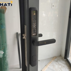 Khóa vân tay cửa nhôm kính  Giovani GSL-K511S màu đen