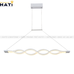 Đèn thả led hình sóng