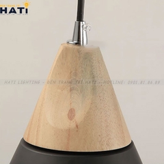 Đèn thả decor hình nón chụp