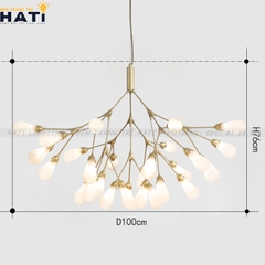 Đèn thả decor Goncalo