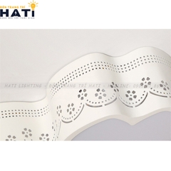 Đèn ốp trần led hình bông mai