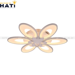 Đèn ốp trần led tai thỏ 6 cánh