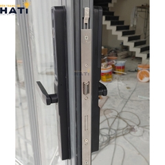 Khóa vân tay cửa nhôm kính  Giovani GSL-K276B màu đen