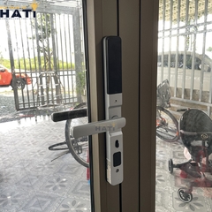 Khóa vân tay cửa nhôm kính  Giovani GSL-K276S màu bạc