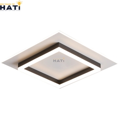 Đèn LED ốp trần Kuri viền trắng đen - MO-080/D