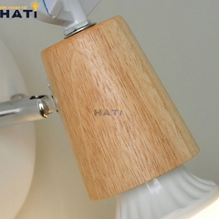 Đèn tường decor sừng hươu gỗ 