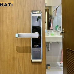 Khóa vân tay cửa gỗ Giovani GSL-C138F màu bạc