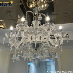 Đèn chùm thủy tinh Danis 8 bóng