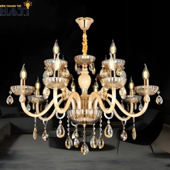 Đèn chùm cổ điển Inte 12 bóng