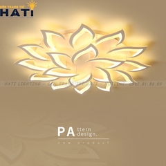 Đèn ốp trần led hình lưỡi rìu 18 cánh