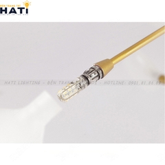 Đèn thả decor Hera 63 lá thân vàng chao đục
