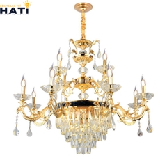 Đèn chùm cổ điển Lligent 8+4 bóng