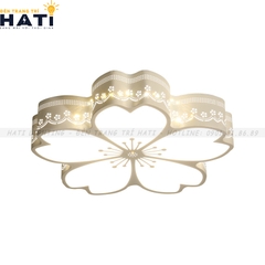 Đèn ốp trần led hình bông mai