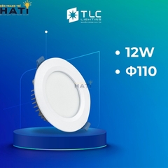 Đèn Led Âm Trần Khối Đúc TOS Mặt Trắng 7w-9w-12w