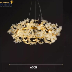 Đèn thả decor vòng nguyệt quế