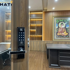 Khóa vân tay cửa gỗ Giovani GSL-F66 màu đen