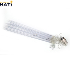 Bộ đèn led sao băng chùm 8 cây dài 3.5m (cắm điện)