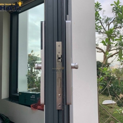 Khóa vân tay cửa nhôm kính  Giovani GSL-K511S màu bạc