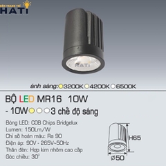 Bóng LED Anfaco MR16 chất liệu hợp kim nhôm cao cấp