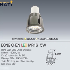 Bóng Chén LED Anfaco MR16 chất liệu hợp kim nhôm cao cấp