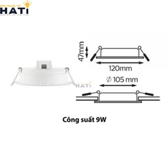 BÓNG ĐÈN LED ÂM TRẦN thông minh WiZ Tunable White Downlight