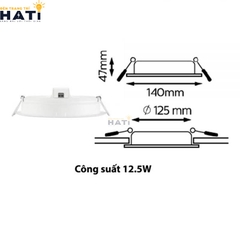BÓNG ĐÈN LED ÂM TRẦN thông minh WiZ Tunable White Downlight