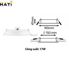 BÓNG ĐÈN LED ÂM TRẦN thông minh WiZ Tunable White Downlight