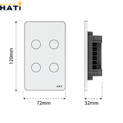 Công tắc cảm ứng thông minh FPT Leto chữ nhật