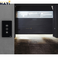 Công tắc cửa cổng, cửa cuốn thông minh Athena chữ nhật màu đen