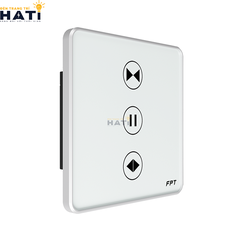 Công tắc cửa cổng, cửa cuốn thông minh Athena vuông màu trắng