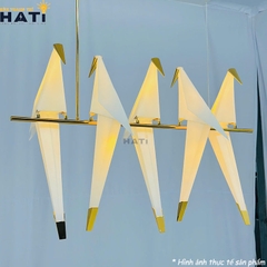 Đèn thả decor chim hạc 5 - TDC119/5