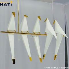Đèn thả decor chim hạc 5 - TDC119/5