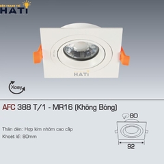 Đèn âm trần Anfaco AFC 388 chất liệu hợp kim nhôm cao cấp