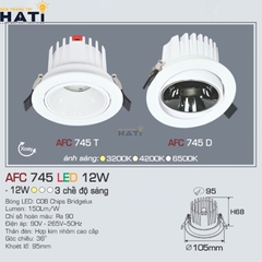 Đèn Âm Trần Anfaco AFC 745 Bảo Hành 2 Năm