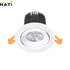 Đèn âm trần Anfaco AFC 747 màu trắng - đen 9w - 12w