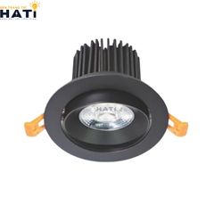 Đèn âm trần Anfaco AFC 747 màu trắng - đen 9w - 12w