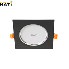 Đèn âm trần Anfaco AFC 754 màu trắng - đen 9w