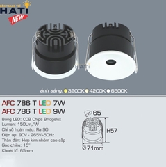 Đèn âm trần Anfaco AFC 786 bảo hành chính hãng 2 năm