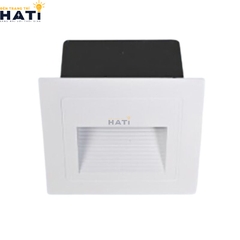 Đèn âm tường cầu thang Anfaco 009 3w màu trắng - xám tổng quan