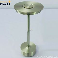 Đèn bàn hiện đại Morio màu bạc