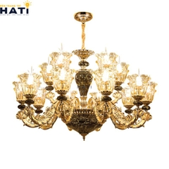 Đèn chùm cổ điển Akady 15 bóng