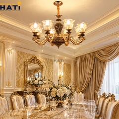 Đèn chùm cổ điển Akady 8 bóng