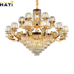 Đèn chùm cổ điển Caring 10+5 bóng